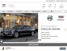 Tablet Screenshot of buddaviscadillac.com